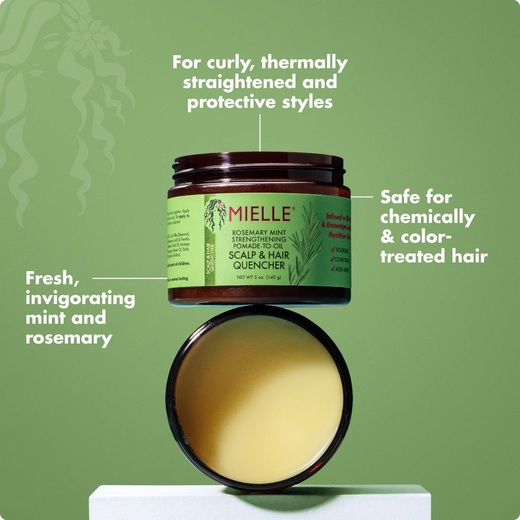 Rosemary Mint Pomade-to-Oil Scalp & Hair Quencher